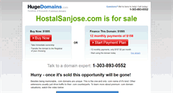 Desktop Screenshot of hostalsanjose.com